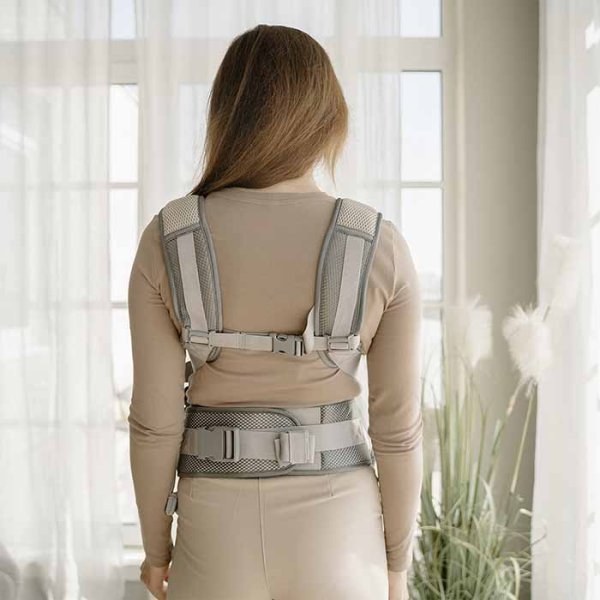 BabyRox Рюкзак-переноска Comfort Mesh / цвет серый