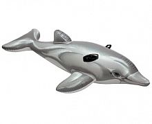 Intex Надувная игрушка дельфин с держателем 201х76см от 3лет