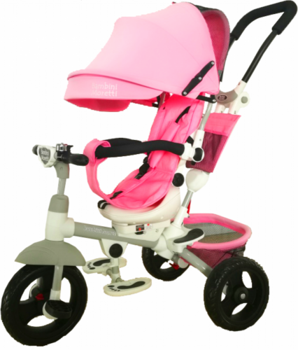Bambini Moretti детский трехколесный велосипед / цвет розовый
