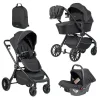 Коляска модульная  3в1 Baby shell (Black)