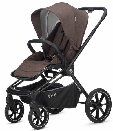 Labala Коляска 2 в 1 Raiz 2023 / цвет Choco brown (коричневый)