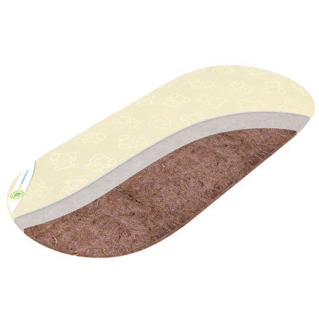 Монис Стиль матрас в колыбель кокос-классик  90*45*3