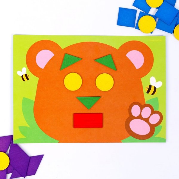 Лесная мастерская Развивающий набор "Цвета и формы"