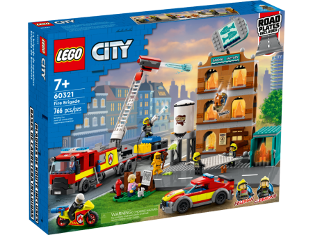 Lego Конструктор City Fire Пожарная команда / разноцветный