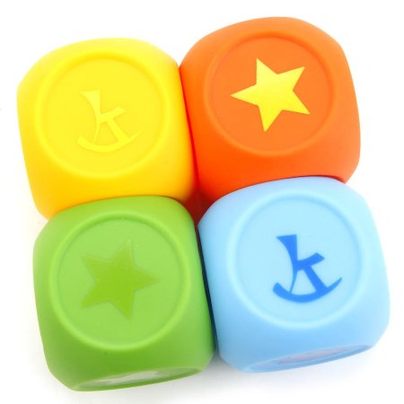 Капитошка Набор игрушек для ванны «Кубы»