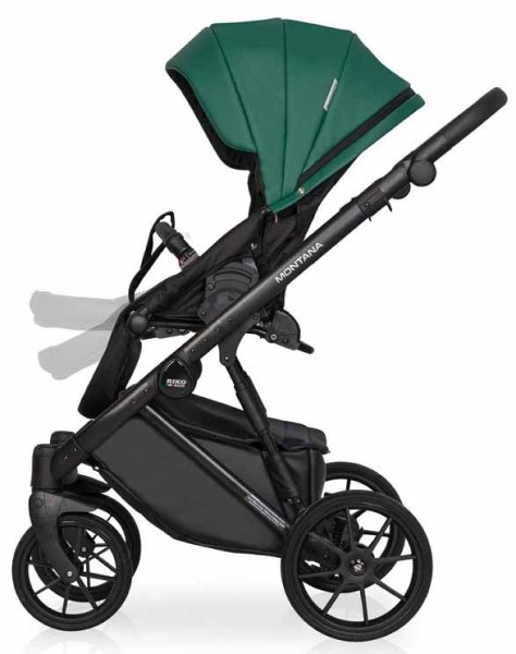 Riko Basic Коляска 2 в 1 Montana Ecco / цвет Emerald (зеленый)