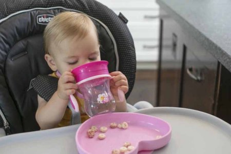 Chicco Поильник Perfect Cup, с 12 месяцев / цвет розовый