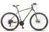 Велосипед Stels Navigator 930 D (29", V010, 16,5", Антрацитовый/Черный/Лайм)