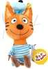 380479 Игрушка мягкая Три Кота Коржик 18см, муз. чип, в пак. МУЛЬТИ-ПУЛЬТИ в кор.24шт