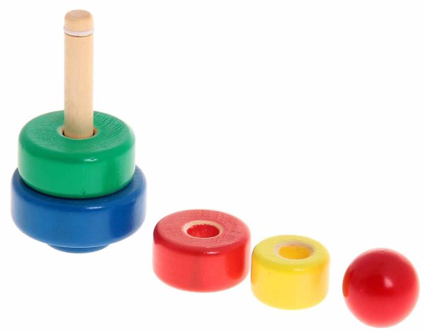 Десятое Королевство Пирамидка деревянная "Палитра 4"