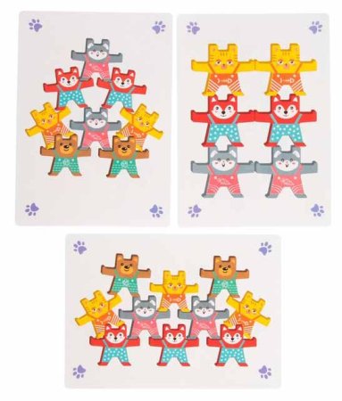 Zabiaka Развивающий набор "Расставь зверят"