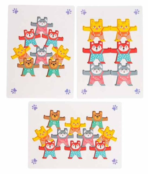 Zabiaka Развивающий набор "Расставь зверят"