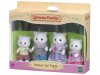 Sylvanian Families Набор "Семья Персидских котов" 4 фигурки