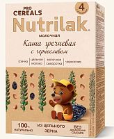 Nutrilak Premium Procereals Каша молочная гречневая с черносливом, с 4 месяцев, 200 г					