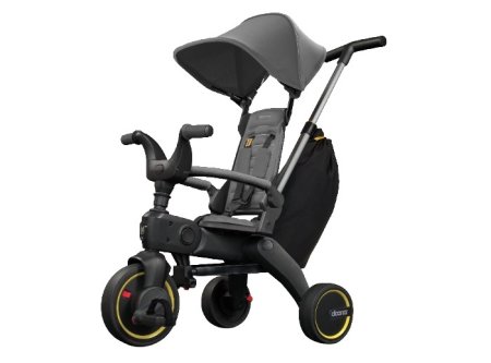 Doona Складной трехколесный велосипед Liki Trike S3, цвет / Grey Hound (серый)