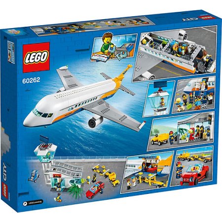 LEGO Конструктор City "Пассажирский самолёт", 669 деталей