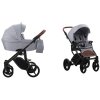 Bebetto Детская коляска 2 в 1 Luca / цвет серый 12, рама черная