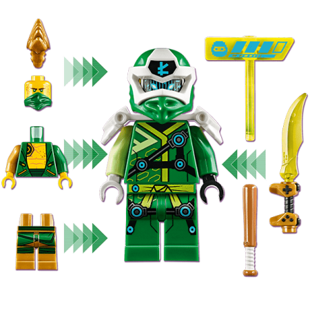 Lego Конструктор Ниндзяго Игровая капсула для аватара Ллойда