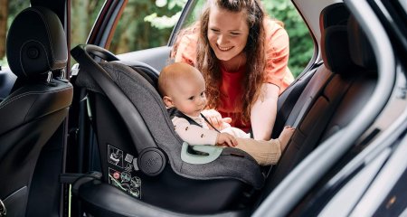 ABC-Design Автокресло 0+ Tulip Asphalt / цвет черный-серый