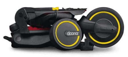 Doona Трехколесный складной велосипед Liki Trike S5 / цвет Nitro Black (черный)