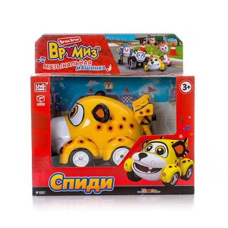 игрушка Игрушка Врумиз машинка со звуковыми и световыми эффектами Спиди