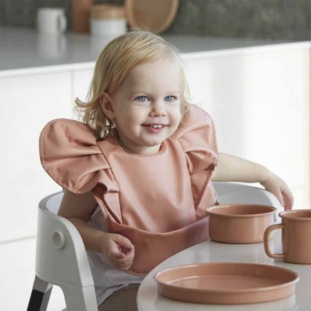 Elodie Нагрудник детский Soft Terracotta