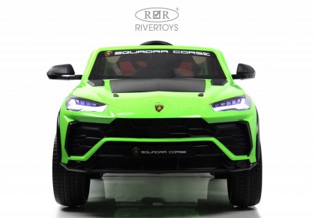 *(н/м)E777EE Электромобиль Lamborghini Urus  (Зеленый)