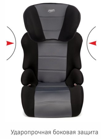 Siger Автокресло Смарт (15-36 кг) / цвет черный