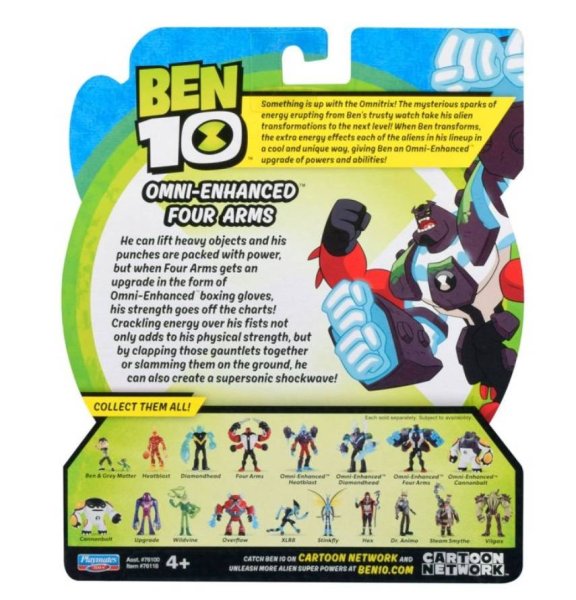 игрушка Ben 10 Фигурка 12.5 см, Силач (омни-усиленный)