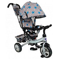 Farfello Велосипед детский трехколёсный TSTX6588, цвет / серый с синими звездами