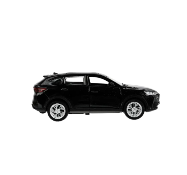 Машина металл HAVAL "haval f7", длина 12 см, дв, багаж, инер, черный, в кор. Технопарк