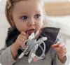Heorshe Прорезыватель-игрушка Galaxy Teether / цвет серый