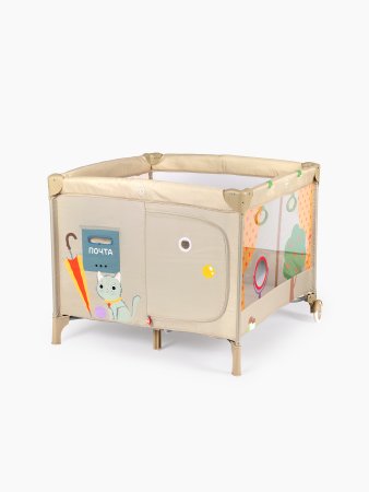 детские 93000, Манеж "ALEX HOME" с лампой (brown )