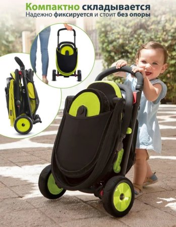 (м)Трехколес.склад.велос.SmarTrike STR3 (зеленый)