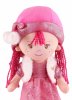 Maxitoys Мягкая игрушка Кукла Малышка Ника в розовом платье и шляпке, 35 см