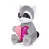Maxitoys Мягкая игрушка Romantic Toys Club "Романтичный Енотик с сердечком", 25 