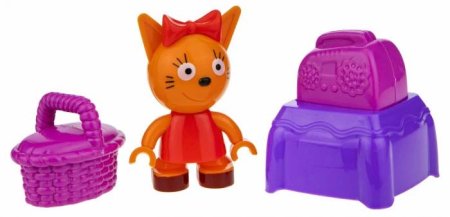 1Toy Конструктор Три Кота "Карамелька на пикнике"