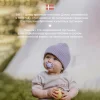 Пустышка латексная BIBS Couture - Baby Blue, 6+ мес.