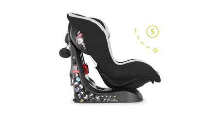 Автокресло Chicco Go-one Isofix Moon группа 1 (9-18 кг) / серый