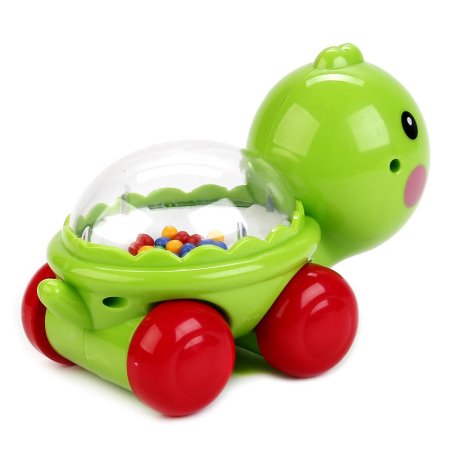 УМка Игрушка развивающая Каталка Черепашка с шариками