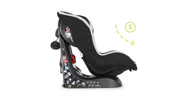 Автокресло Chicco Go-one Isofix Moon группа 1 (9-18 кг) / серый