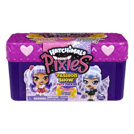 Hatchimals набор 8 фигурок Мини-Пикси, в чемоданчике