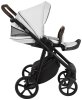 Roan Коляска 2 в 1 Esso 2025 / цвет leather White-black (черно-белая кожа)