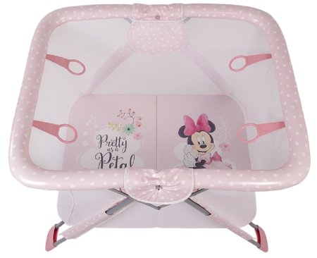 Polini kids Манеж Disney baby Comfort / цвет розовый, Минни маус Фея
