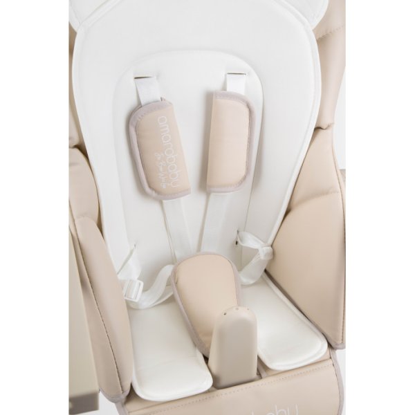 AmaroBaby Стульчик для кормления 2 в 1 Allure / цвет бежевый