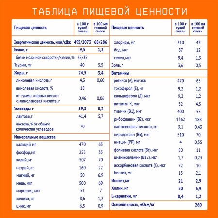 Nutrilak 2 Молочная смесь, с 6 месяцев, 300 г