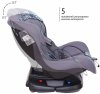 Zlatek Автокресло Galleon lux мозаик (0-18 кг) / цвет серый + принт