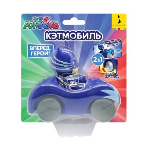 игрушка PJ Masks  Игрушка для ванны "Кэтбой в машине", Герои в масках.