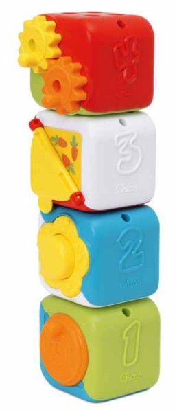 Chicco Развивающая игрушка Кубики Монтессори