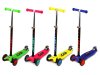 Jetset Самокат детский Четырехколесный со светящимися колёсами и управлением наклоном / цвет в ассортименте